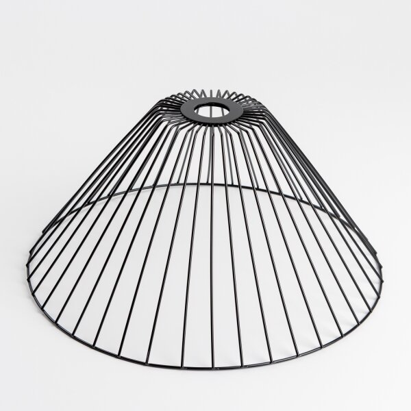 Brilagi - LED Přisazený lustr CERIA WIRE 1xE27/40W/230V pr. 45 cm černá/dub