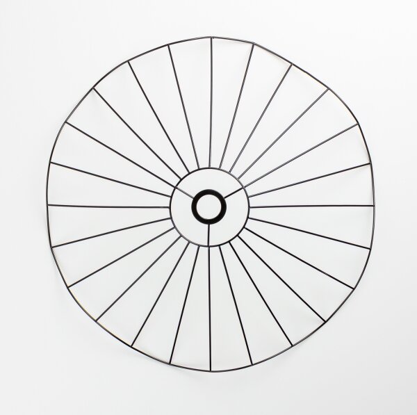 Brilagi - LED Přisazený lustr CERIA WIRE 1xE27/40W/230V pr. 60 cm černá/dub