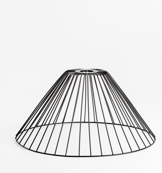 Brilagi - LED Přisazený lustr CERIA WIRE 1xE27/40W/230V pr. 45 cm černá/dub