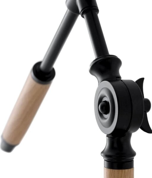 Černá kovová stolní lampa Somcasa Lizar 67 cm