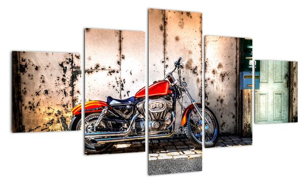 Obraz motocyklu (125x70cm)