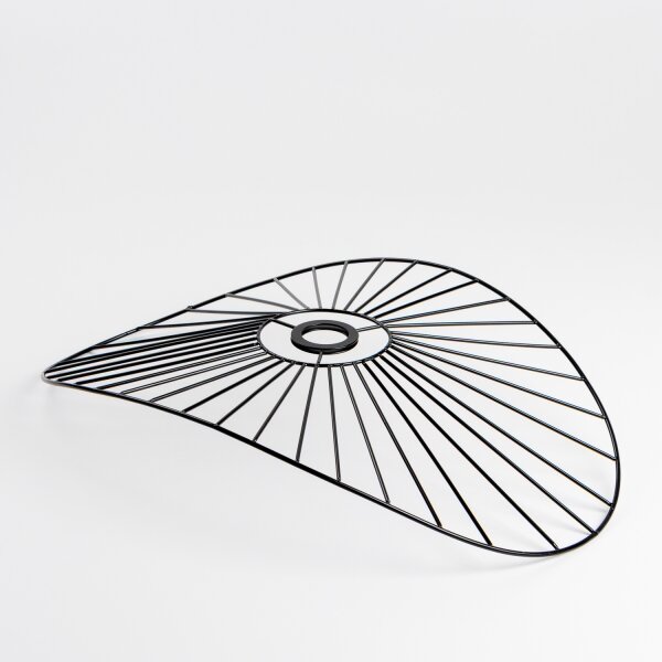 Brilagi - LED Přisazený lustr CERIA WIRE 1xE27/40W/230V 40x56 cm černá/dub