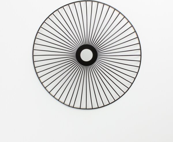 Brilagi - LED Přisazený lustr CERIA WIRE 1xE27/40W/230V pr. 38 cm černá/dub