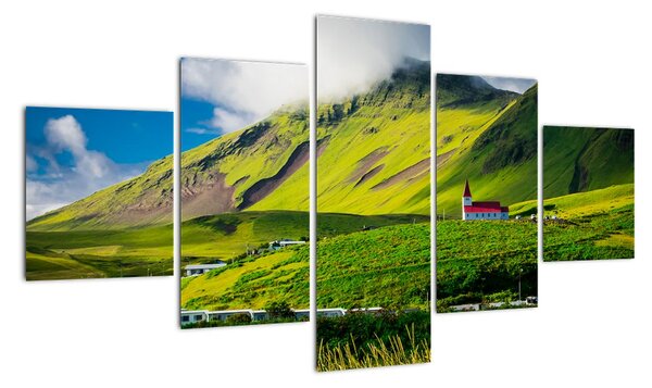 Obraz panorama krajiny (125x70cm)