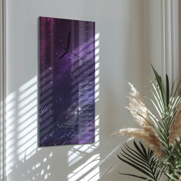 Skleněné hodiny vertikální Vzhled zsppc-30x60-00176408