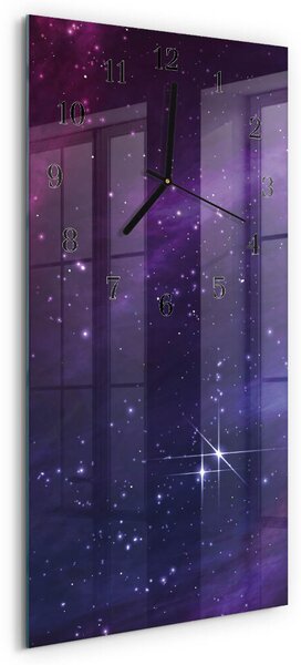 Skleněné hodiny vertikální Vzhled zsppc-30x60-00176408