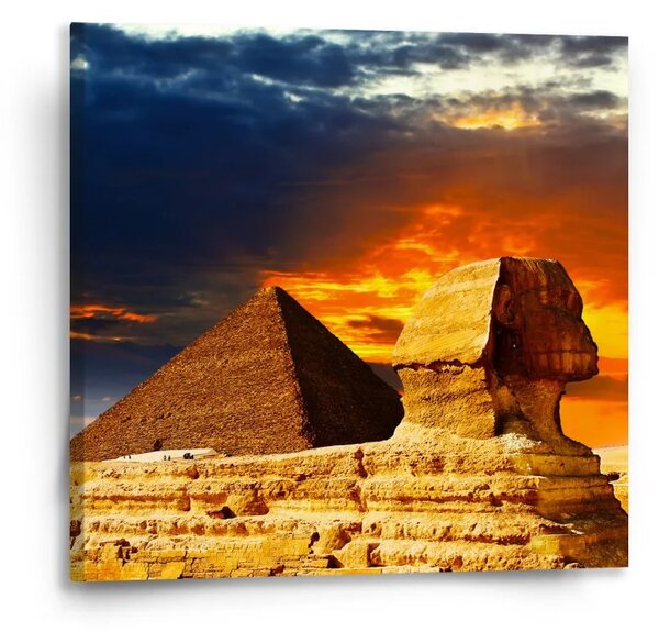 Sablio Obraz Pyramidy - 50x50 cm