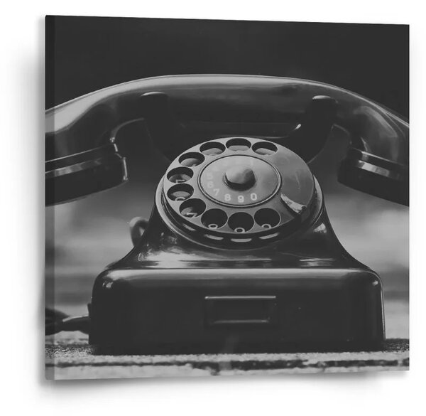 Sablio Obraz Starý telefon - 50x50 cm