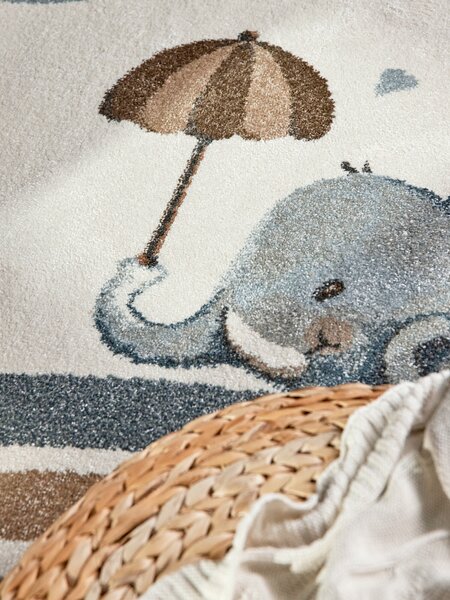 Villeroy & Boch, Dětský kusový koberec Villeroy & Boch Boho Kids 106306 Cream Multicolor, 120x170, bílá, vícebarevná, dětský pokoj