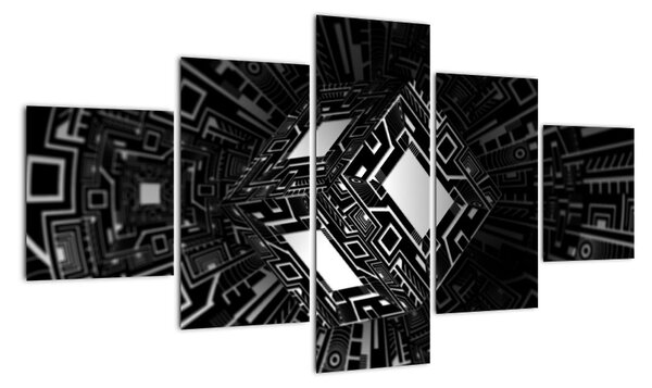 Abstraktní obraz (125x70cm)
