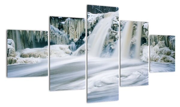 Obraz na stěnu se zimní tématikou (125x70cm)