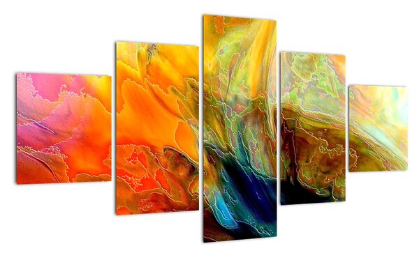 Abstraktní obraz (125x70cm)