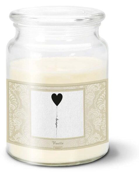 Sablio Svíčka I love you - 500 g