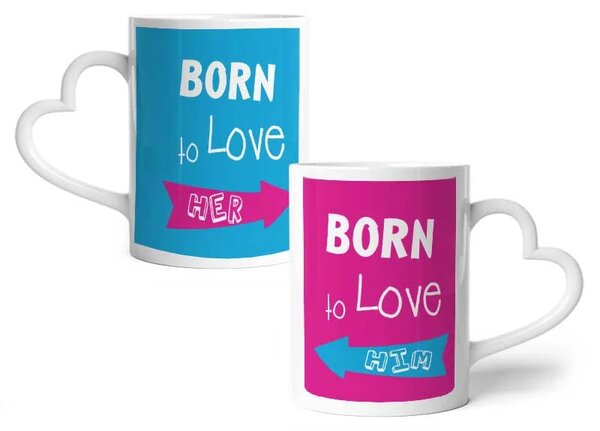 Sablio Hrnky Born to love : 2ks 330ml