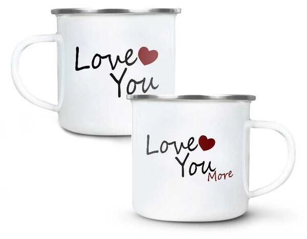 Sablio Plecháčky Love you, Love you more: 2ks 300ml