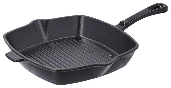 Silvercrest® Litinová grilovací pánev, Ø 24 cm (černá) (100392723001)