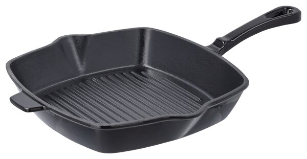 Silvercrest® Litinová grilovací pánev, Ø 24 cm (černá) (100392723001)