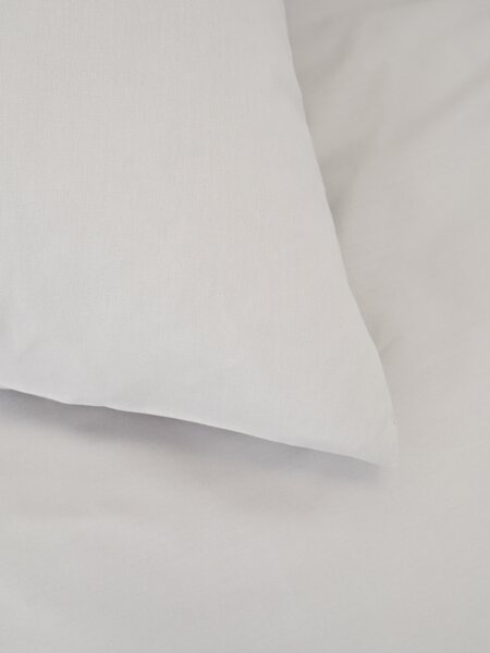 MK Lůžkoviny Bavlněný povlak na polštář Renforcé 70 x 90 cm - Jasmine světle šedá
