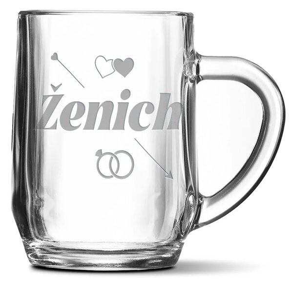 Sablio Půllitr Ženich šíp: 0,5