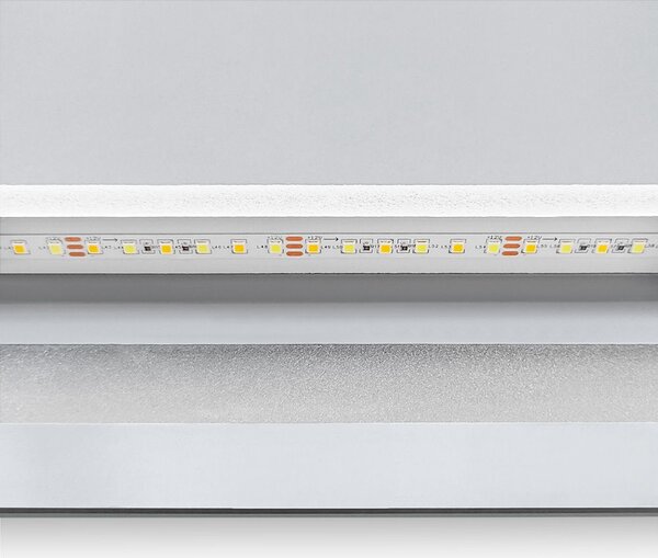 Tutumi Obdelníkové zrcadlo 80x60 cm s regulovatelným LED osvětlením HOM-02829