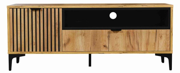 ARTEN (NANO Systems s.r.o.) TV stolek Piano 1D1S zlatý dub/černá