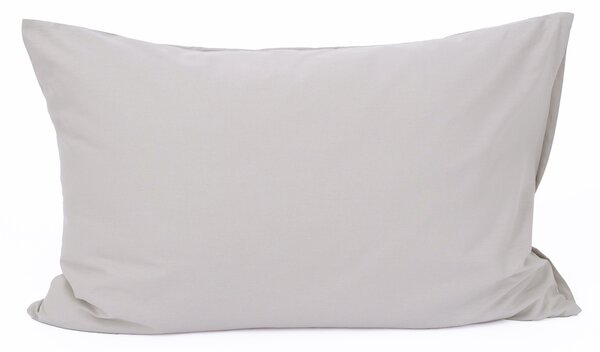 MK Lůžkoviny Bavlněný povlak na polštář Renforcé 40 x 60 cm - Jasmine světle šedá