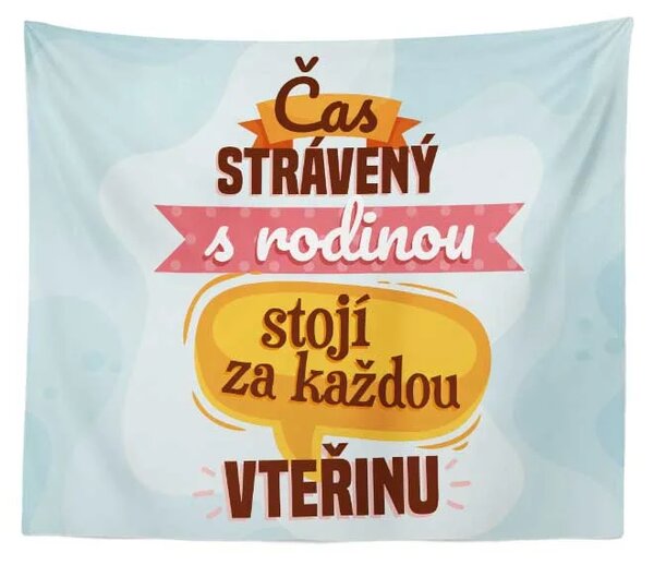 Sablio Deka Čas strávený s rodinou: 150x120 cm