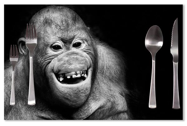 Sablio Prostírání Orangutan: 40x30cm