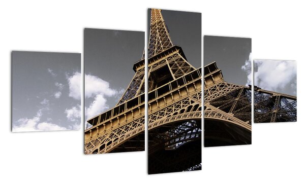 Eiffelova věž - obraz (125x70cm)