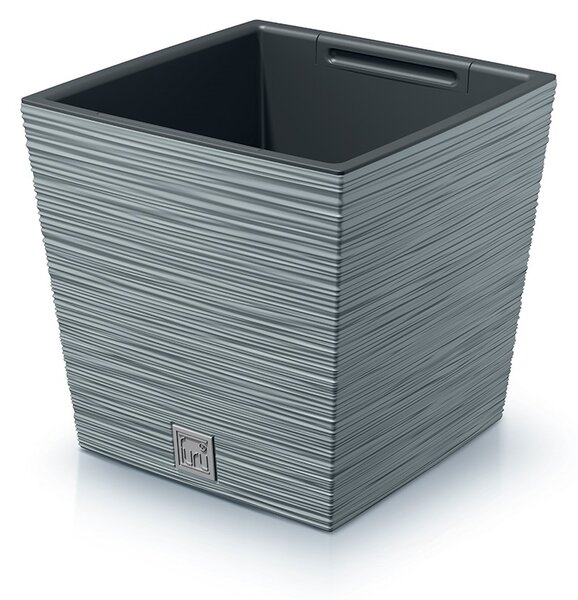 Květináč FURU SQUARE LOW 30 cm - barva: beton