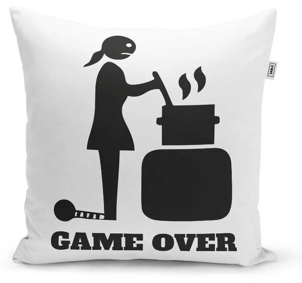 Sablio Polštář Game over 2: 40x40 cm