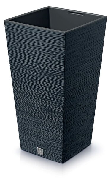 Květináč FURU SQUARE 24 cm - barva: antracit