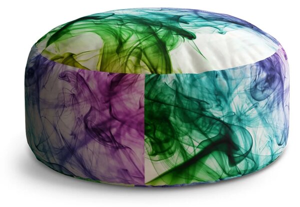 Sablio Taburet Circle Barevný efekt: 38x48 cm