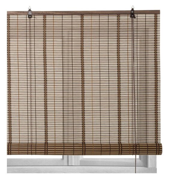 Tmavě hnědá bambusová roleta 120x180 cm Natural Life – Casa Selección