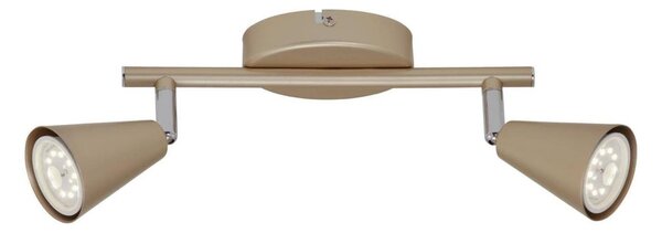 Briloner 2849-027 - LED Bodové svítidlo GOLD BASIC 2xGU10/5W/230V