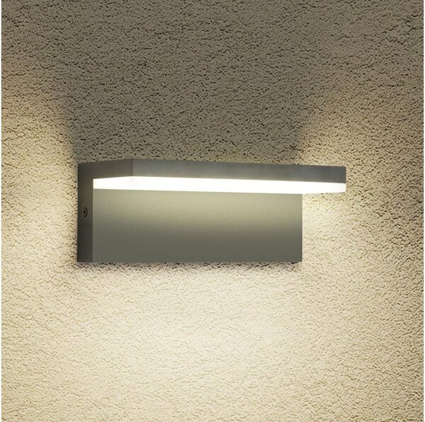 Brilagi - LED Venkovní nástěnné svítidlo TESSI LED/10W/230V antracit IP54