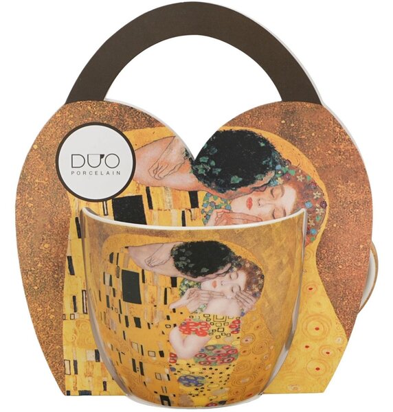 Porcelánový hrnek Klimt The Kiss 460 ml
