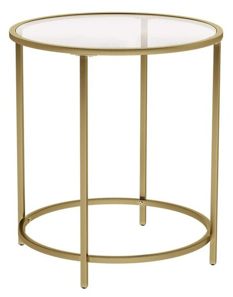 Přístavný stolek ANIQUE zlatá