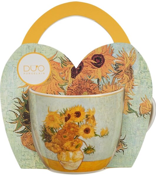 Porcelánový hrnek Van Gogh Sunflowers 460 ml
