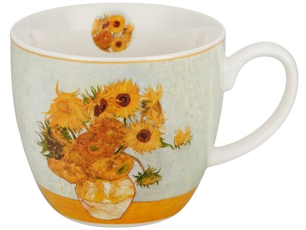 Porcelánový hrnek Van Gogh Sunflowers 460 ml
