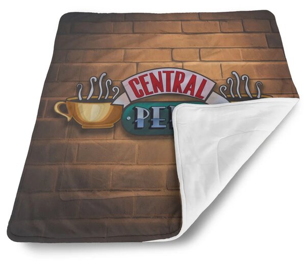 Sablio Deka pro miminko Seriál přátelé CENTRAL PERK Cihly - 80x100 cm