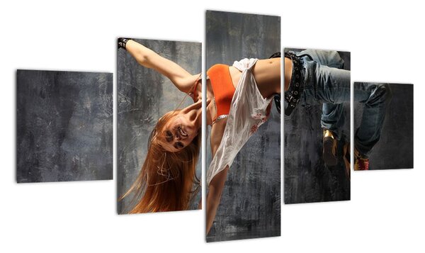 Street Dance tanečnice - obraz (125x70cm)