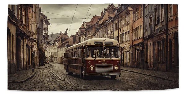 Sablio Ručník Historický autobus - 30x50 cm