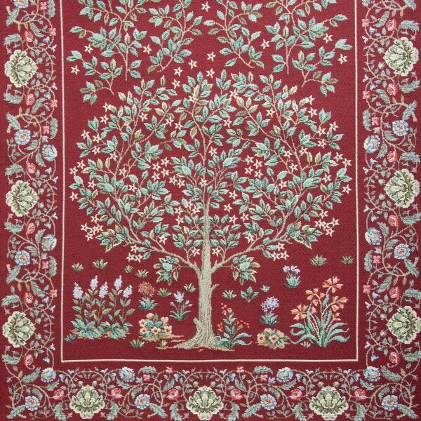 GOBELÍNOVÝ UBRUS FESTIVE VERDE1 140X180 CM VZOROVANÝ
