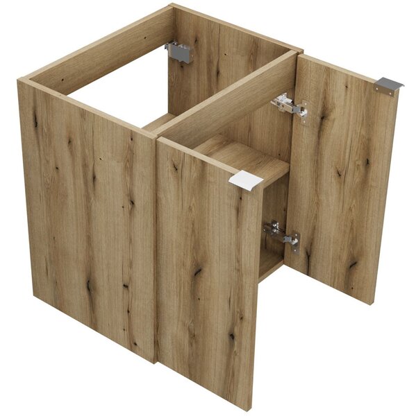 Koupelnová skříňka pod umyvadlo NOVA OAK police 50 cm