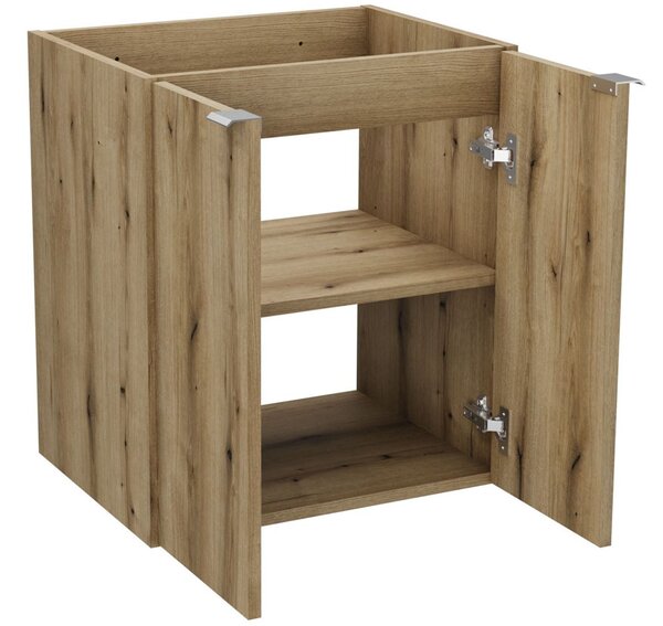 Koupelnová skříňka pod umyvadlo NOVA OAK police 50 cm