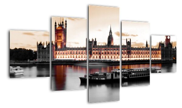 Panorama Londýna - obraz (125x70cm)