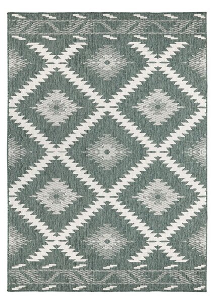 NORTHRUGS - Hanse Home koberce Kusový koberec Twin Supreme 103431 Malibu green creme – na ven i na doma - 200x290 cm