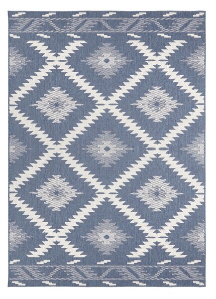 NORTHRUGS - Hanse Home koberce Kusový koberec Twin Supreme 103430 Malibu blue creme – na ven i na doma - 200x290 cm