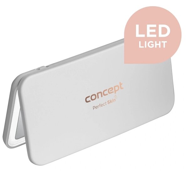 Concept KZ2010 - LED Kosmetické zrcátko PERFECT SKIN LED/1,5W/5V 300 mAh bílá